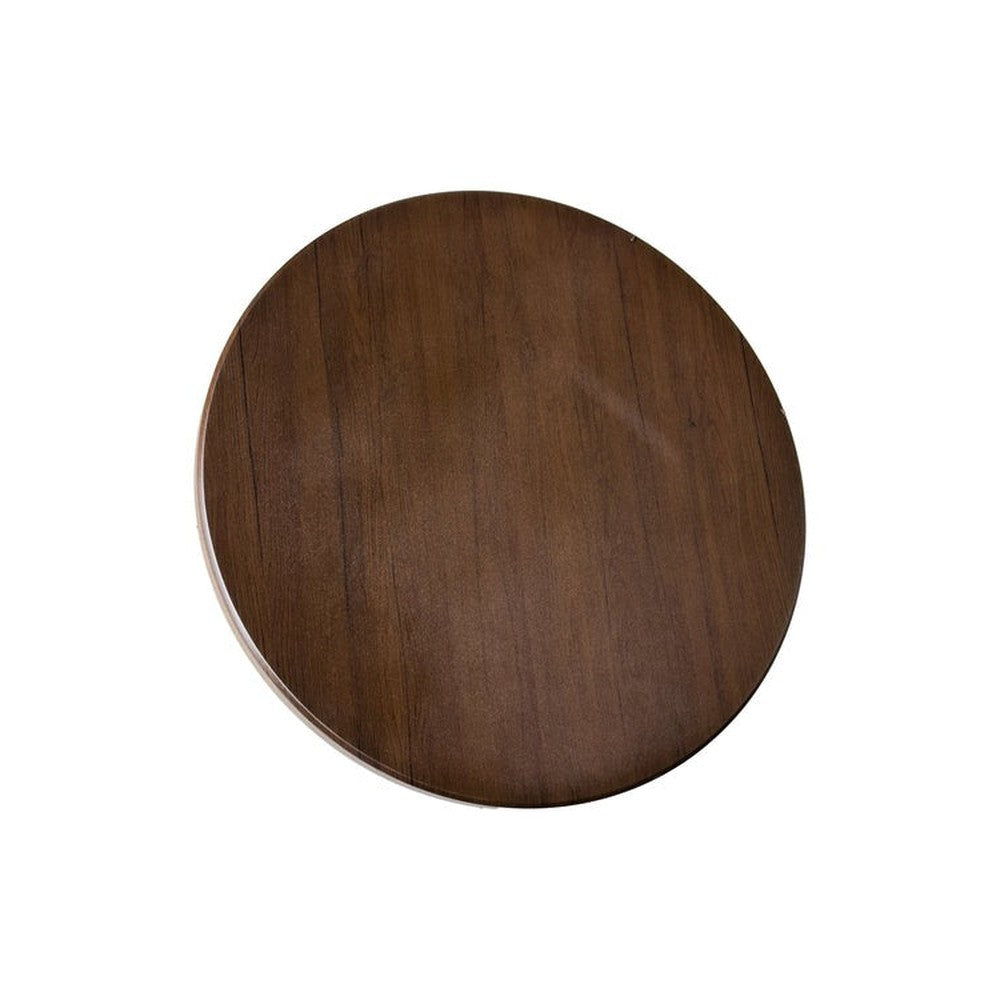 Standard Wood Pattern Powder Coated MDF Outdoor Table Tops