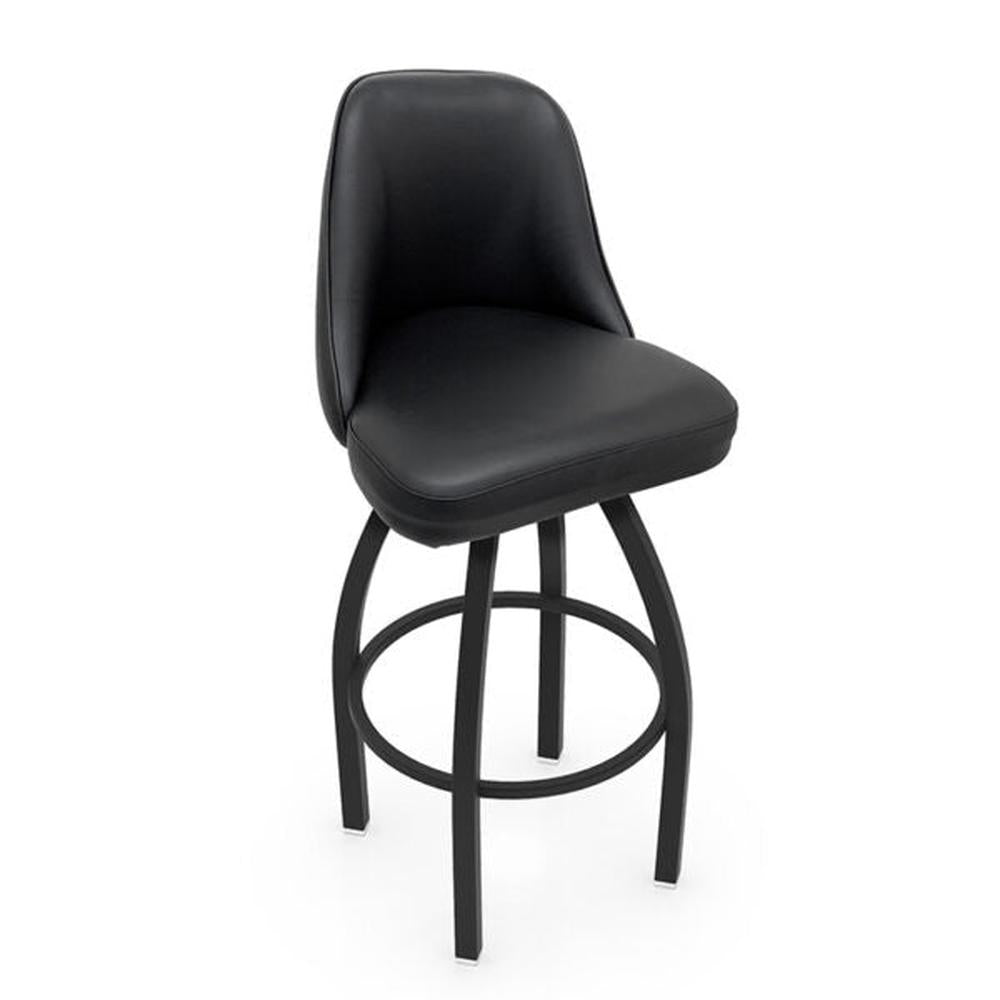 L048 Logo Grizzly Swivel Stool