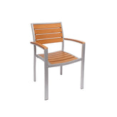 Outdoor Furniture Largo Armchair - Silver Frame