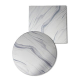 Marble Streak Pattern Powder Coated MDF Outdoor Table Tops