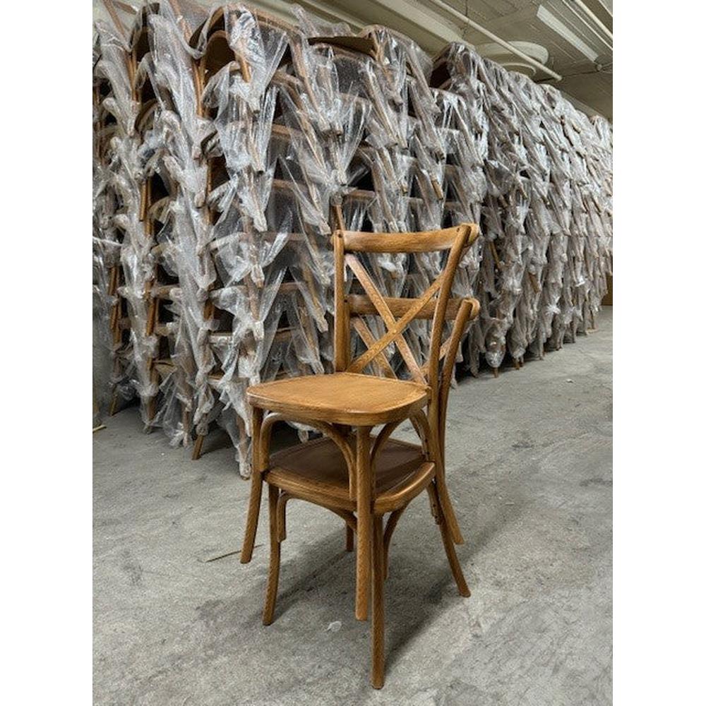 Durable Commercial Grade Stacking Plastic X-Back Chair