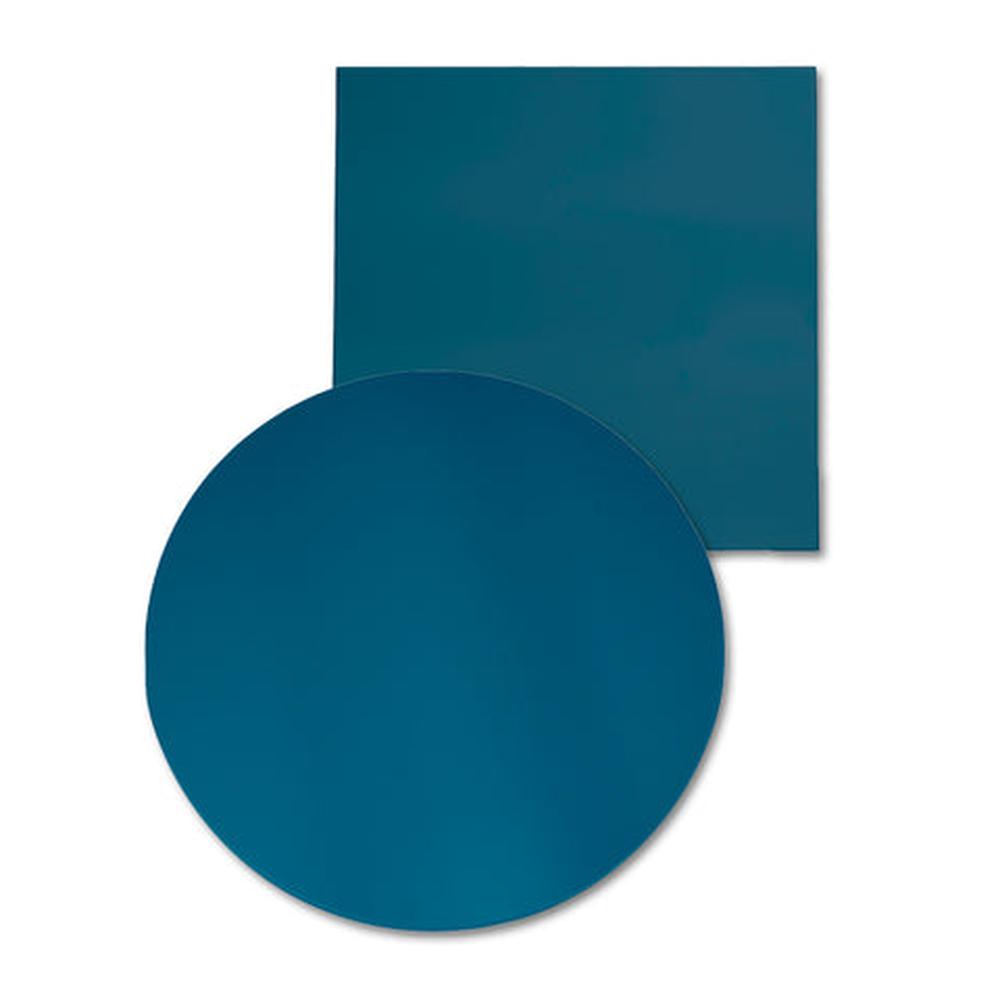 Pearl Blue Solid Color Powder Coated MDF Outdoor Table Tops