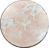 Pink Marble Pattern Powder Coated MDF Outdoor Table Tops