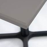 Platinum Solid Color Powder Coated MDF Outdoor Table Tops