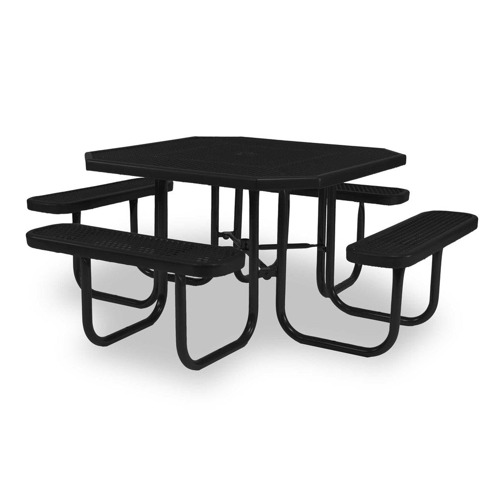 Signature Collection 46 inch Portable Octagon Picnic Table