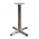 New Chrome X-Shape Table Base