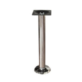 Chrome Steel Bolt Down Table Base