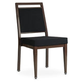 Atticus Steel Upholstered Dining Side Chair