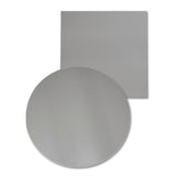 Storm Gray Solid Color Powder Coated MDF Outdoor Table Tops