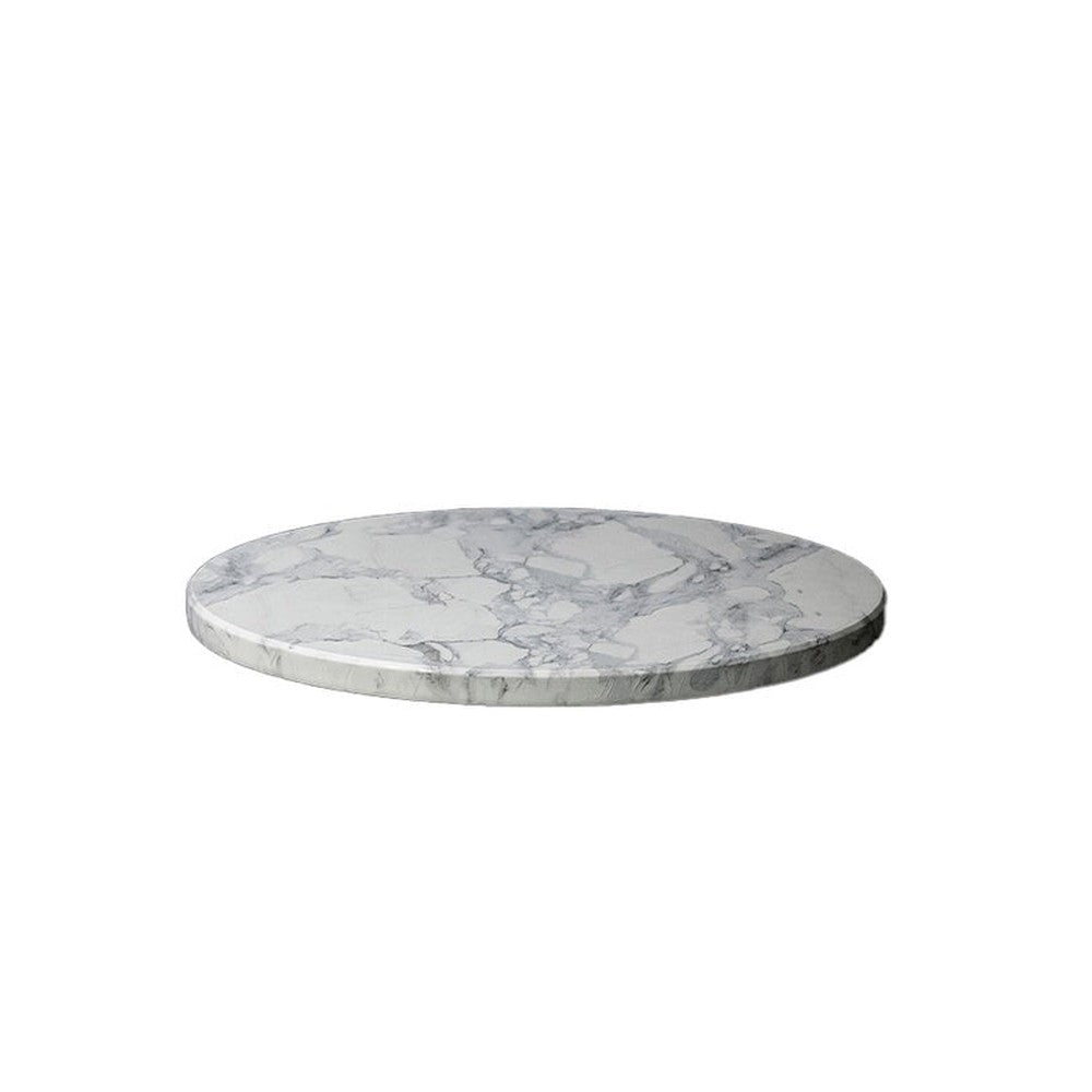 Washed Marble Pattern Powder Coated MDF Outdoor Table Tops