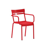 Nash Commercial Grade Steel Indoor-Outdoor Stackable Arm Chair