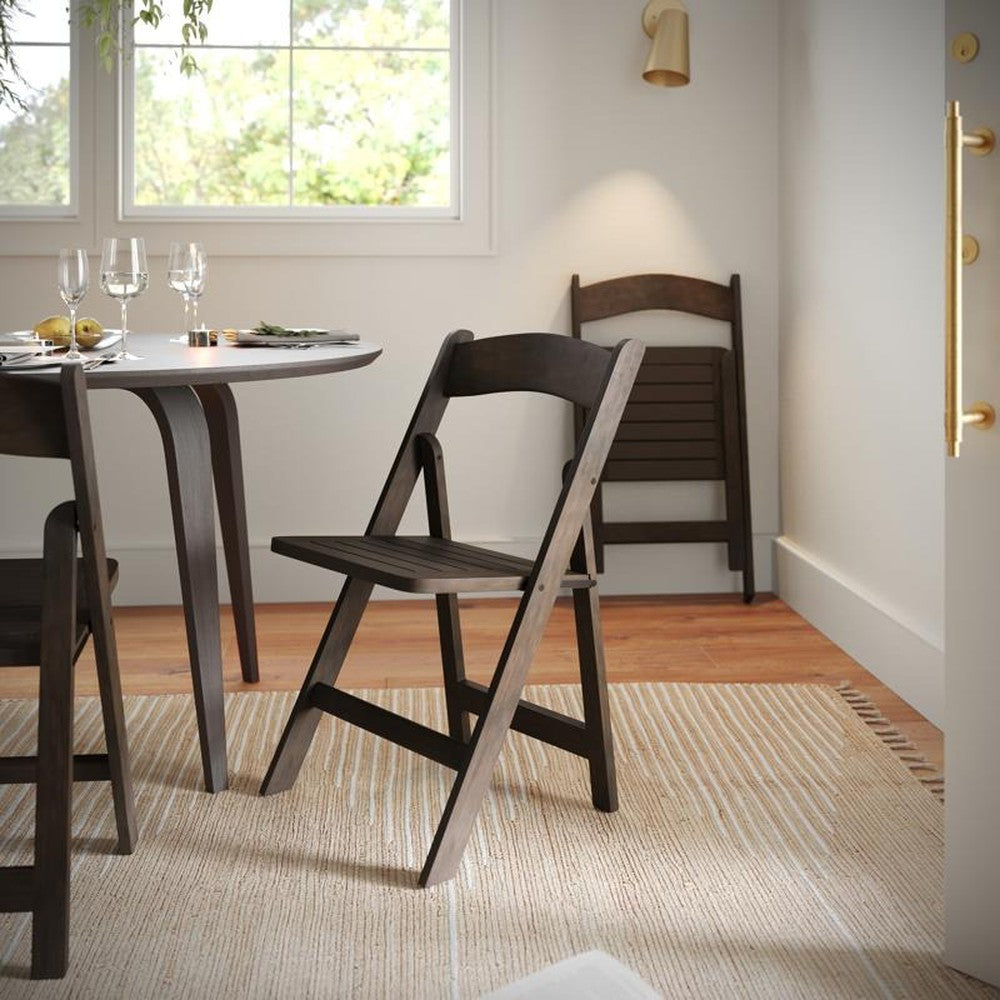 Holden Commercial Grade Solid Wood Folding Dining Chair