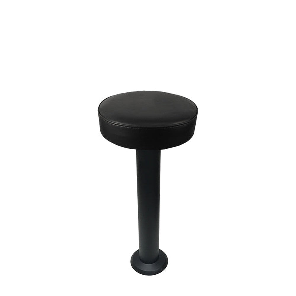 Black pedestal on sale bar stool