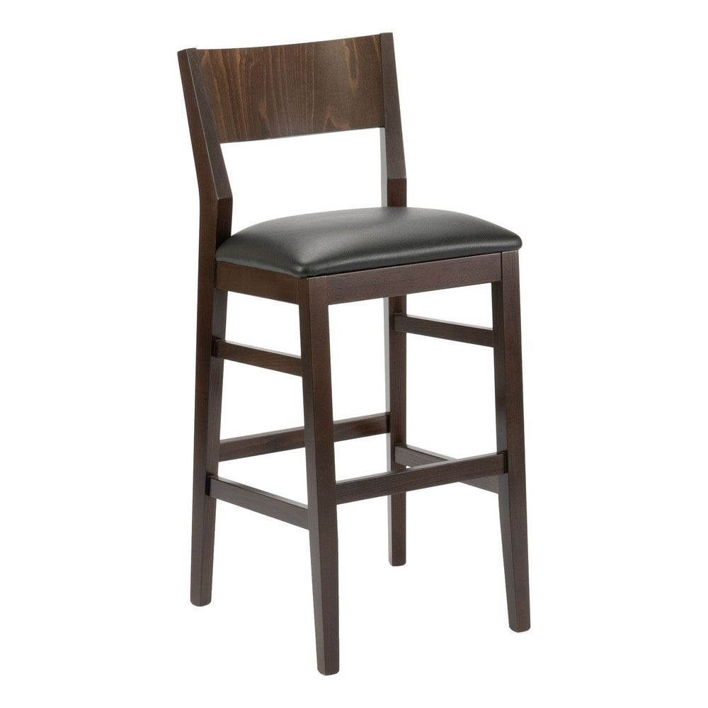 CN JL European Beech Wood Modern Barstool