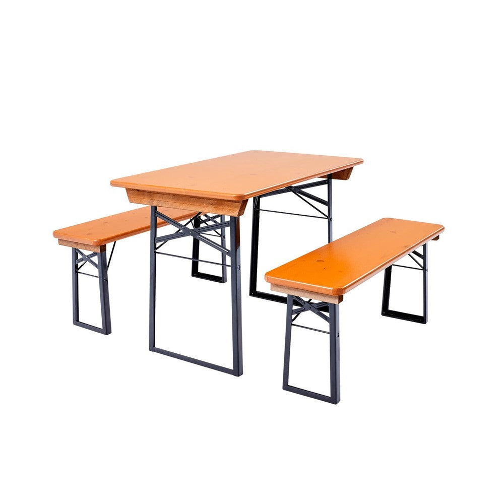 The Shorty Outdoor Beer Garden Table and Bench Set