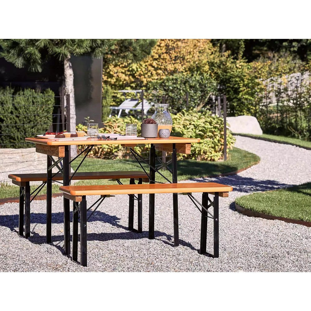 The Shorty Outdoor Beer Garden Table and Bench Set