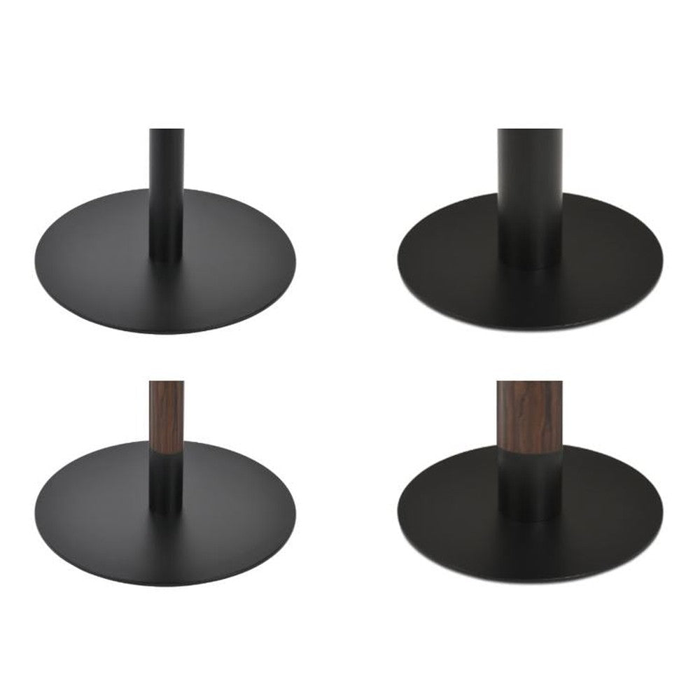 Tango Thick Modern Round Dining Height Table Base