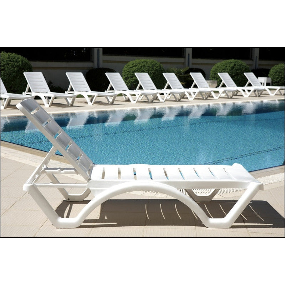 Aqua pool chaise lounge sale