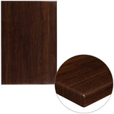 high gloss resin walnut table top