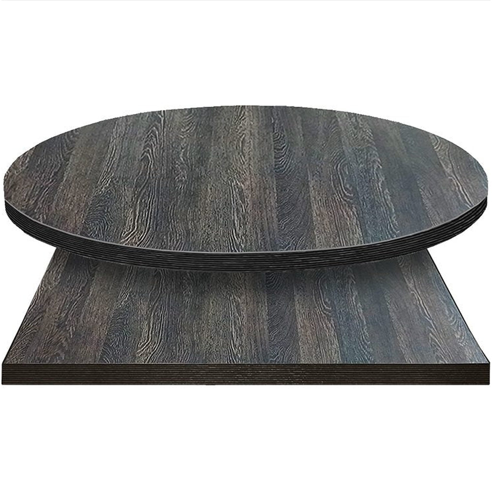 backwoods manufactured table tops smoked oak