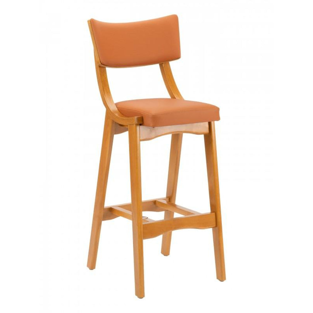 fs european beech wood bar stool 23