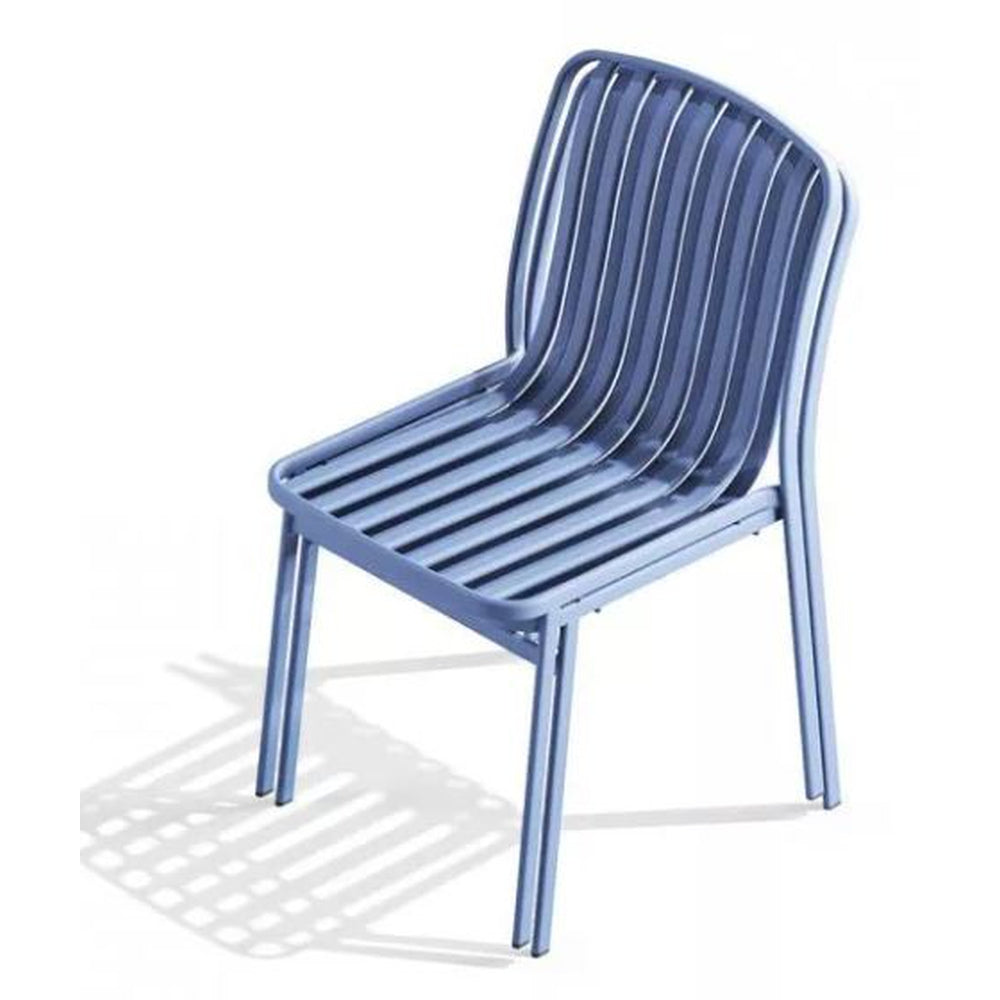 Kano Outdoor Steel Stackable Side Chair