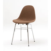 ta upholstered side chair with er base