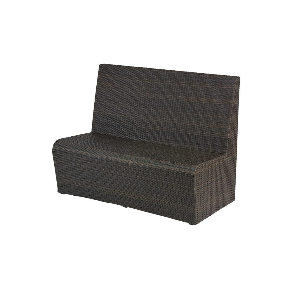 Crystal Beach Outdoor Faux Wicker Booth | Booths – Restaurant Furniture ...