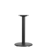 round restaurant table base