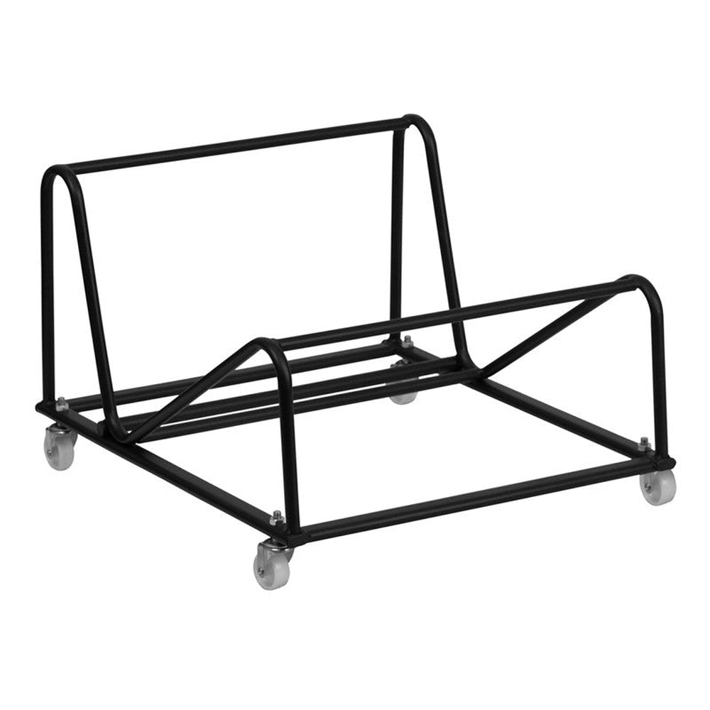 sled base stack chair dolly